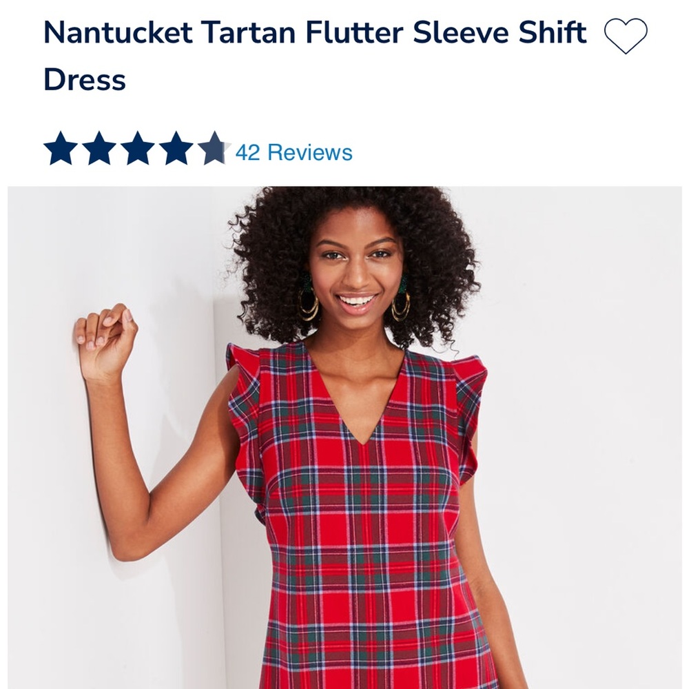 Vineyard Vines Nantucket Flair Tartan Dress